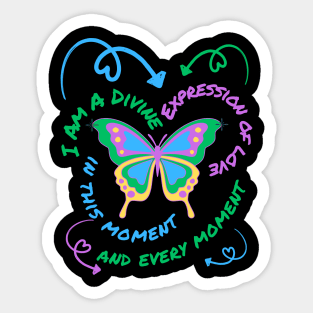 Divine Expression Of Love Sticker